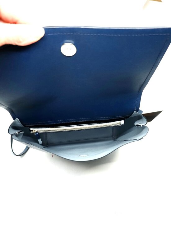 KATE SPADE~sommerville road megyn~NAVY BLUE/BLUE LEATHER BACKPACK